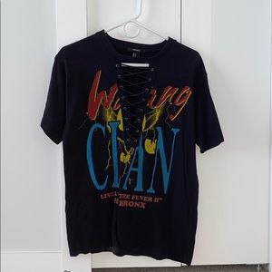 Oversized Vintage looking Wu-Tang clan tee